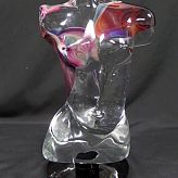 Dino Rosin Murano glass Torso Sculpture